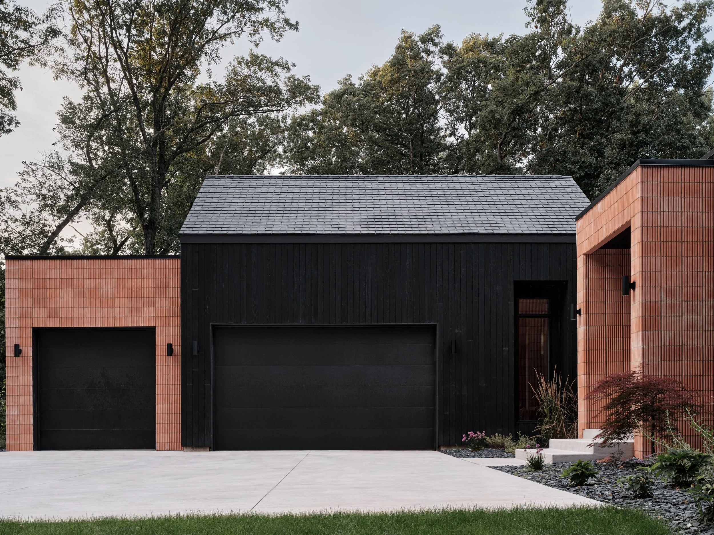 Thermally Modified Burned Pine, Black Oil Cladding — Arbor Wood Co.